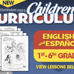 FREE Bible Curriculum for Preschool through 6th Grade, and even Spanish!