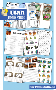 FREE Utah Worksheet Printable Pack