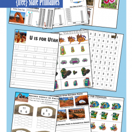 FREE Utah Worksheet Printable Pack