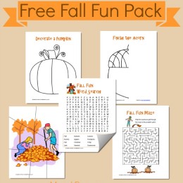 Free Printable Fall Fun Pack