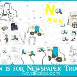 Free Nn is for Newspaper Pack