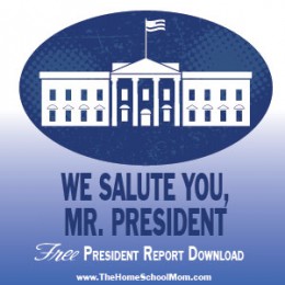 Free “We Salute You, Mr. President” Unit Study