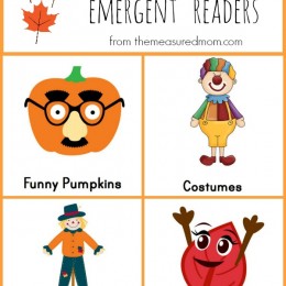 Free Printable Fall Emergent Readers
