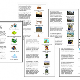 Free Printable History Memory Work Cards