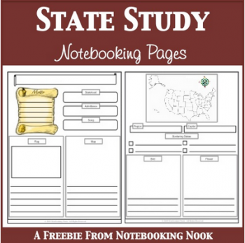 Notebooking: Free State Study Notebooking Pages