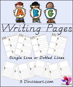 Free Worksheets: ABC Writing Printables