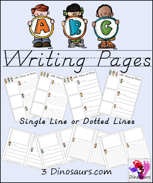 Free ABC Writing Pages