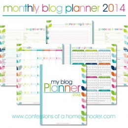 free blog planner