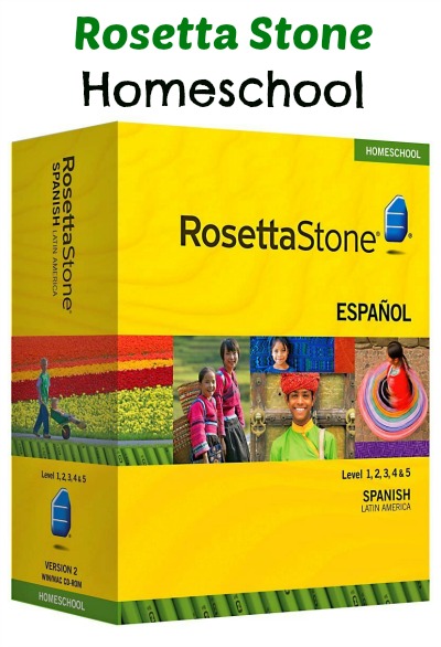 Rosetta Stone homeschool