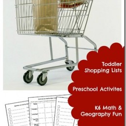 Learning at the Grocery Store Printables