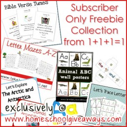 free homeschool printables