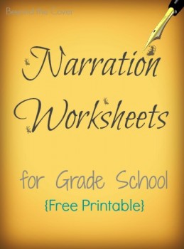 Free Printable Narration Worksheet