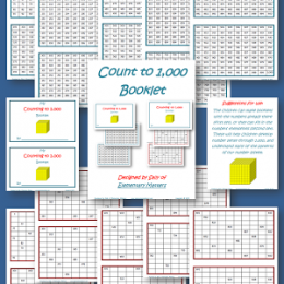 Free Counting to 1000 Booklets