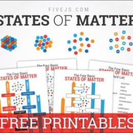 Free States of Matter Worksheets