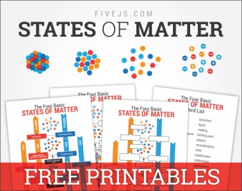 Free States of Matter Worksheets