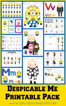 Free Despicable Me Printables