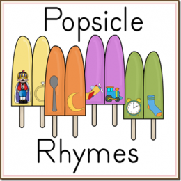 Free Popsicle Rhymes Printable