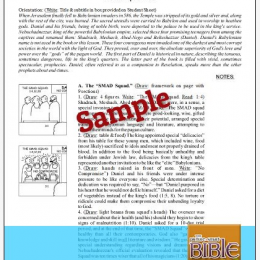 Daniel Free Lesson from Picture Smart Bible