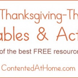 Thanksgiving Printables and Activities