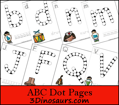 ABC Dot Marker Upper & Lower Case