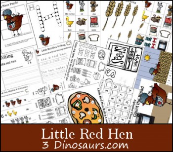 Free Printables: Little Red Hen Printable Set