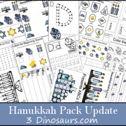 Free Hanukkah Printable Pack