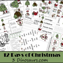 Christmas: Free 12 Days of Christmas Printable Pack