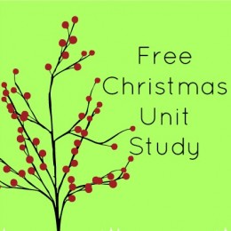 Christmas: Free Unit Study Lesson Plan, Printables, and Powerpoint