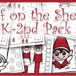 Free Elf on the Shelf K-2nd Printable Pack