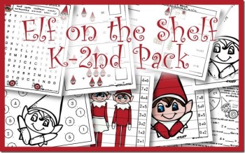 Free Elf on the Shelf K-2nd Printable Pack