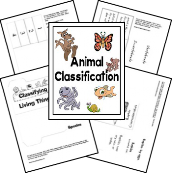 Free Animal Classification Lapbook 