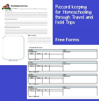 Free Field Trip Record Keeping and Planning Forms