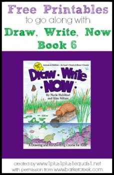 Free Draw, Write, Now Book 6 Printables