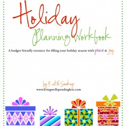 Free 2013 Holiday Planning Workbook