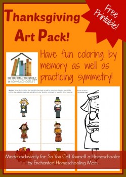 Free Printable Thanksgiving Art Pack