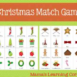 Free Christmas Match Game