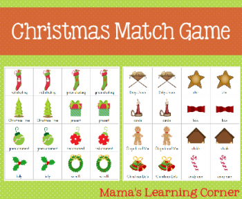 Free Christmas Match Game