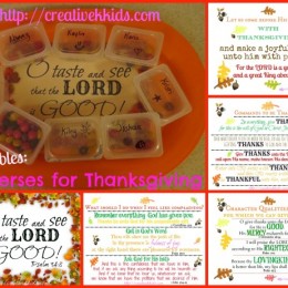 Free Thanksgiving Bible Verse Printables