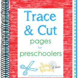 Free Trace and Cut Pages for Preschool