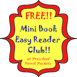 Free Mini Book Easy Reader Club