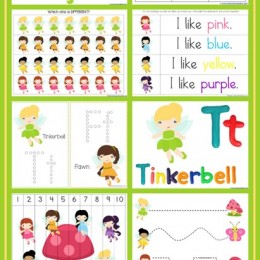 Free Tinkerbell & Friends Printable Pack