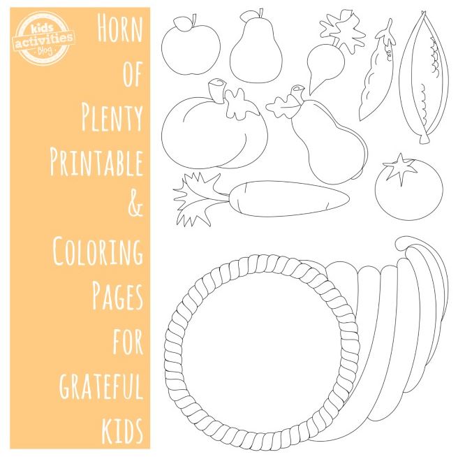 thanksgiving coloring pages