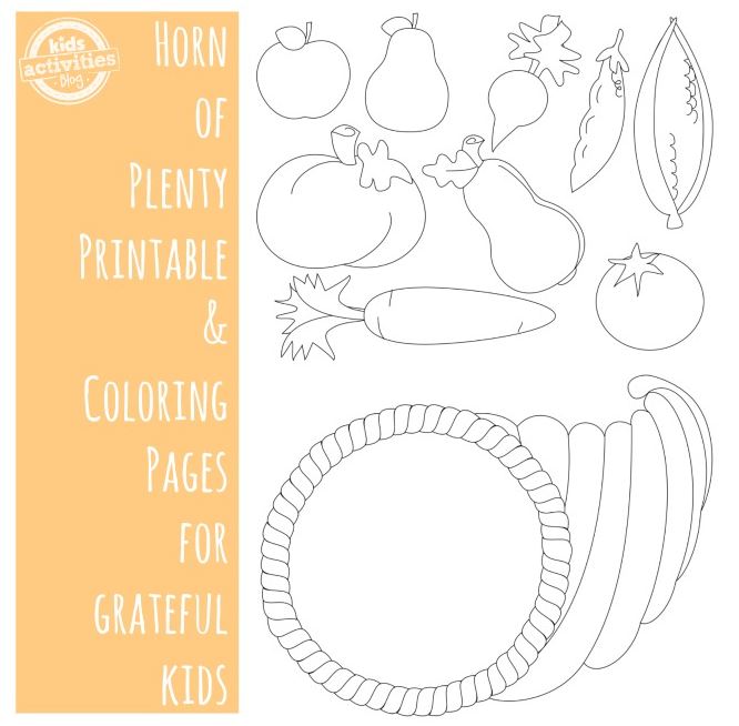 thanksgiving coloring pages