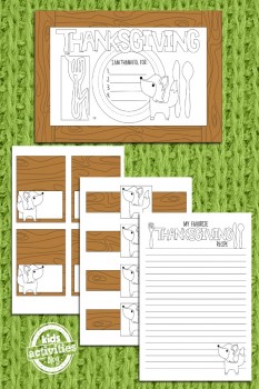 Thanksgiving Coloring Pages – Free Placemats