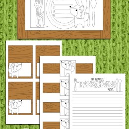 Thanksgiving Coloring Pages – Free Placemats