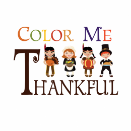 Coloring Pages: Free Color Me Thankful