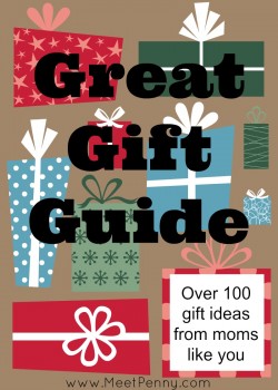 Great Gift Ideas Printable Guide with Shopping List