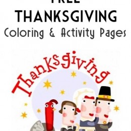 Thanksgiving Coloring and Activity Pages