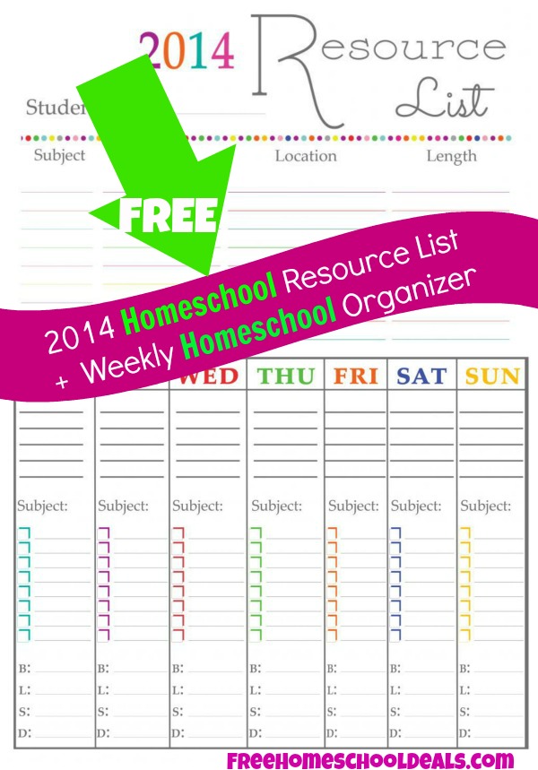 homeschool planner