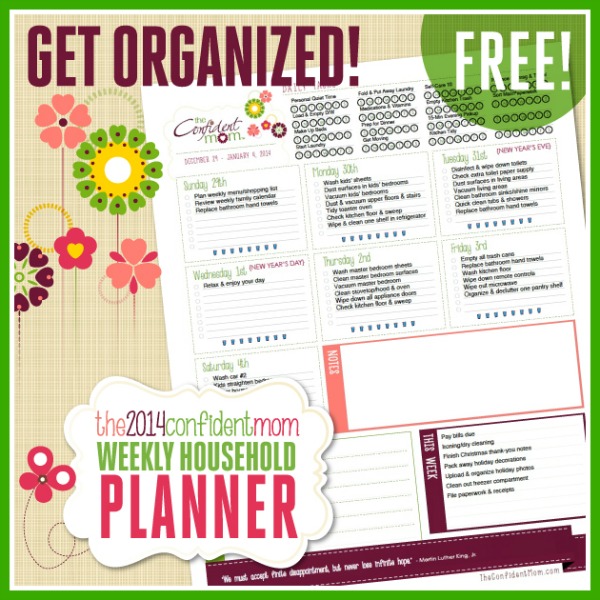 Weekly Household Planner